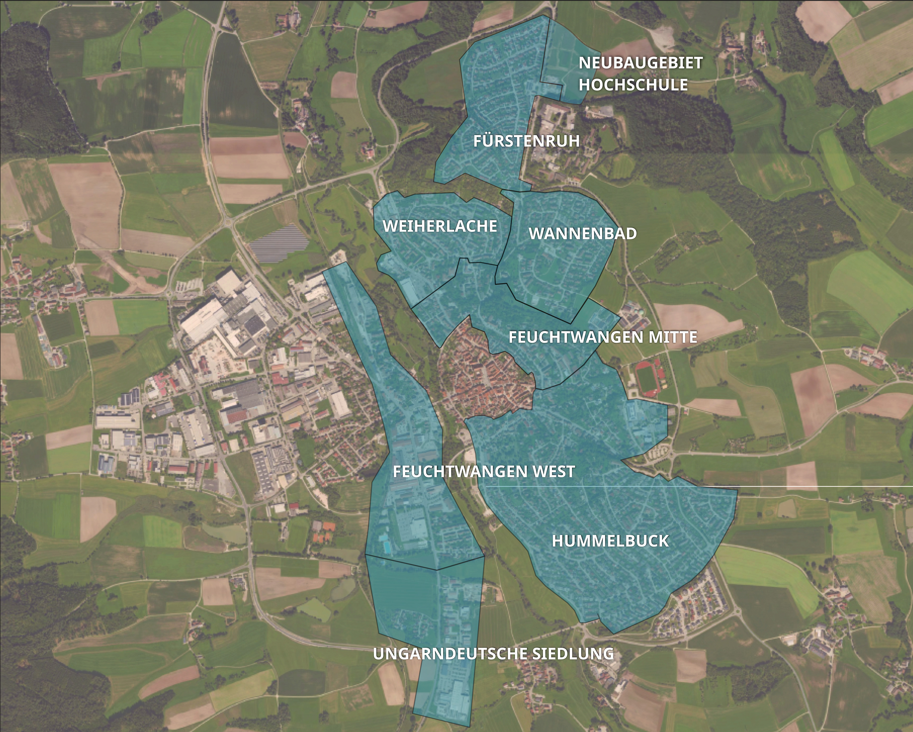 Netzkarte Feuchtwangen