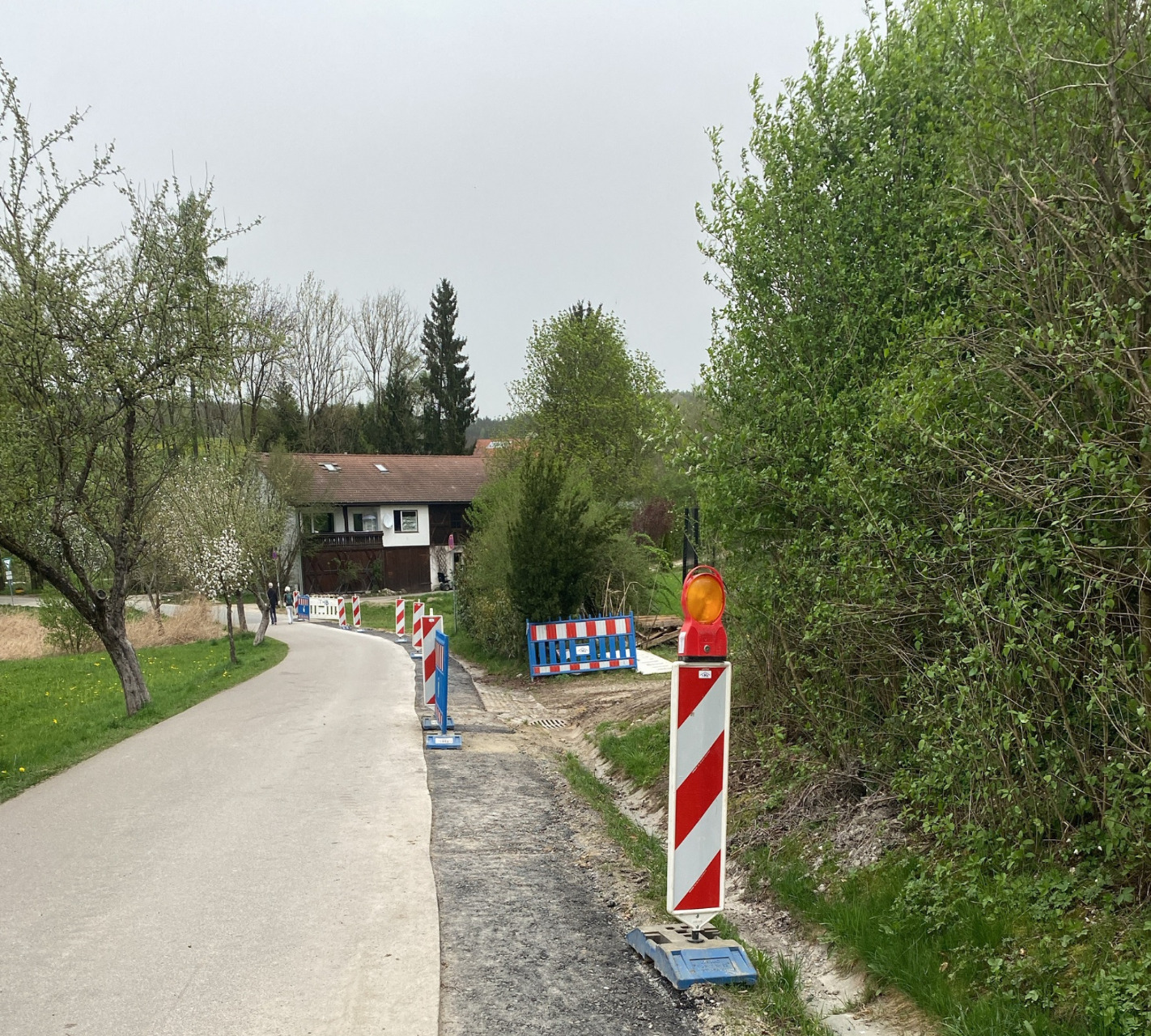 Dekoratives Bild für einen Beitrag zum Baufortschritt
