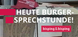 Dekoratives Bild für eine Bürgersprechstunde