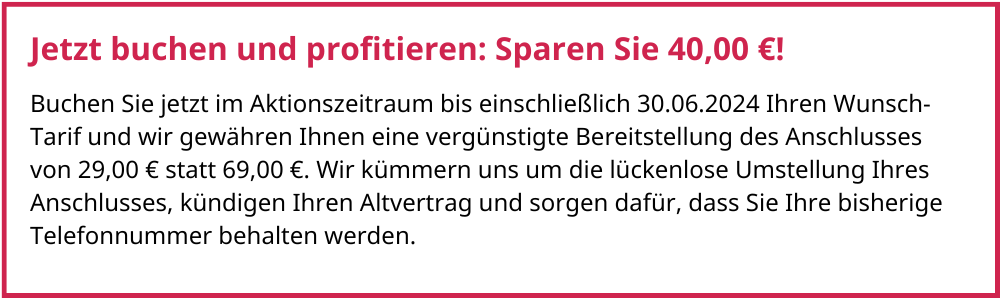 Aktionsrabatt  bis 30.06.2024