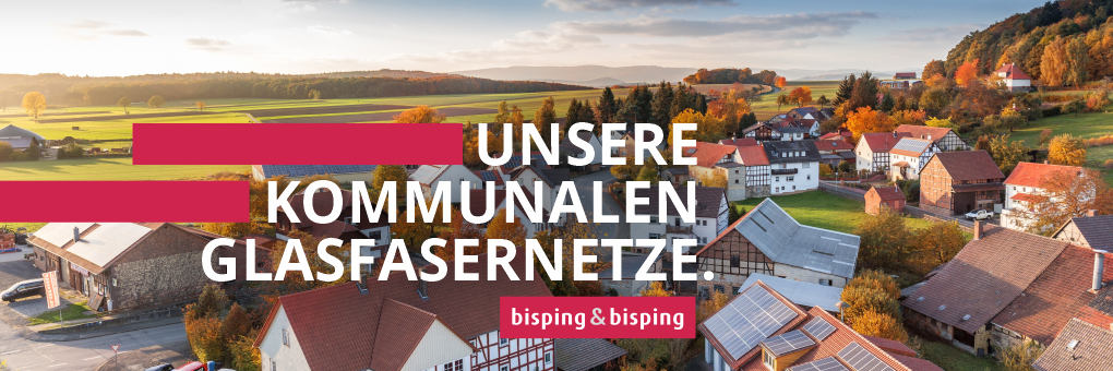 Header Leitungsauskunft bisping & bisping Leitungsauskunft Kommunale Glasfasernetze Bisping & Bisping