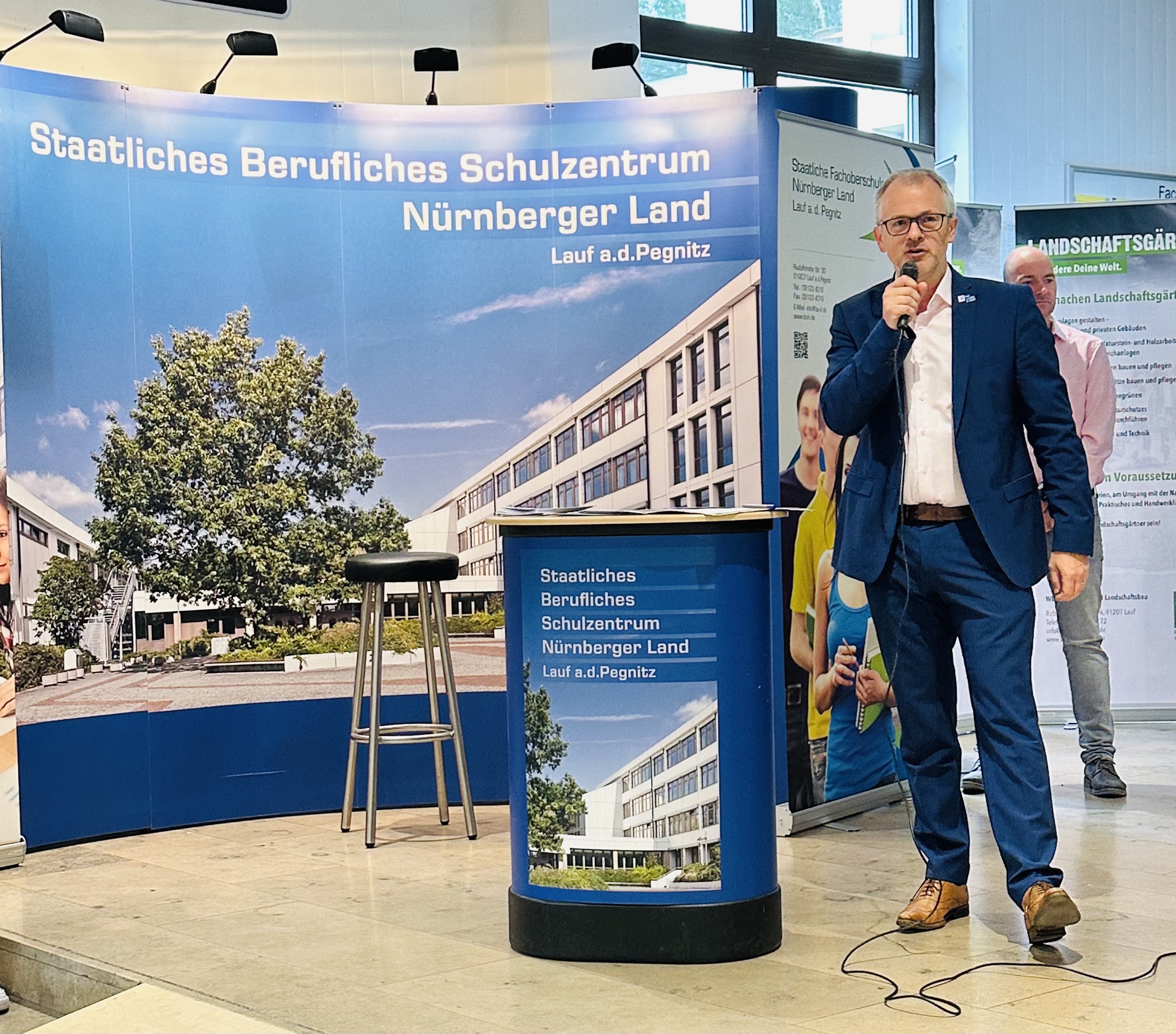 Johannes Bisping während seiner Eröffnungsrede als Vertreter der IHK